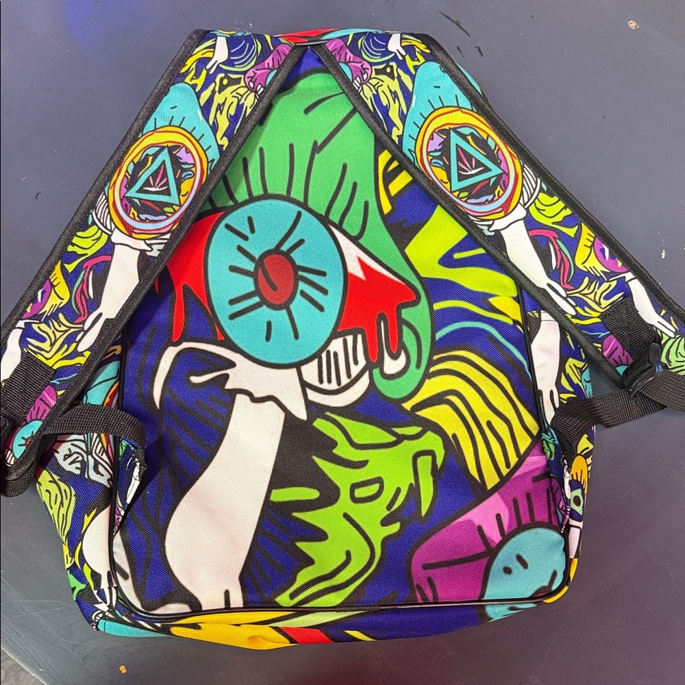 Colorful Abstract Pattern Backpack - image 3